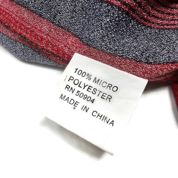 Pronti Collection By Phita Men's Red Striped Short Sleeve Dress Shirt Size 3XL - Picture 7 of 7